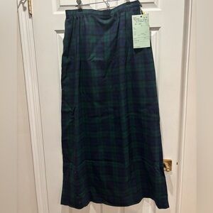 Vintage Pendleton Whool Skirt With Hanger